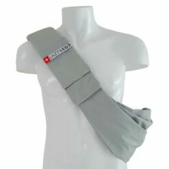 4LazyLegs 4Lazylegs Pocket Draagzak Canvas - Grijs -Puur Winkel 4lazylegs 4lazylegs pocket draagzak canvas grijs 2