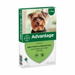 Advantage Advantage Hond 40 - Tot 4 Kilo 4 Pip