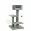 Beeztees Beeztees Krabpaal Figo - 50x50x92 Cm - Grijs -Puur Winkel beeztees beeztees krabpaal figo 50x50x92 cm grijs