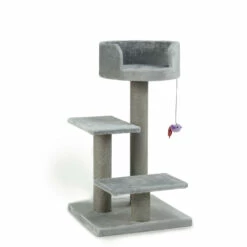 Beeztees Beeztees Krabpaal Figo - 50x50x92 Cm - Grijs