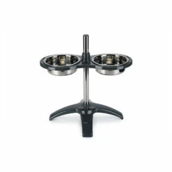 Beeztees Beeztees Voederstandaard Orino - Grijs - 53x45 Cm