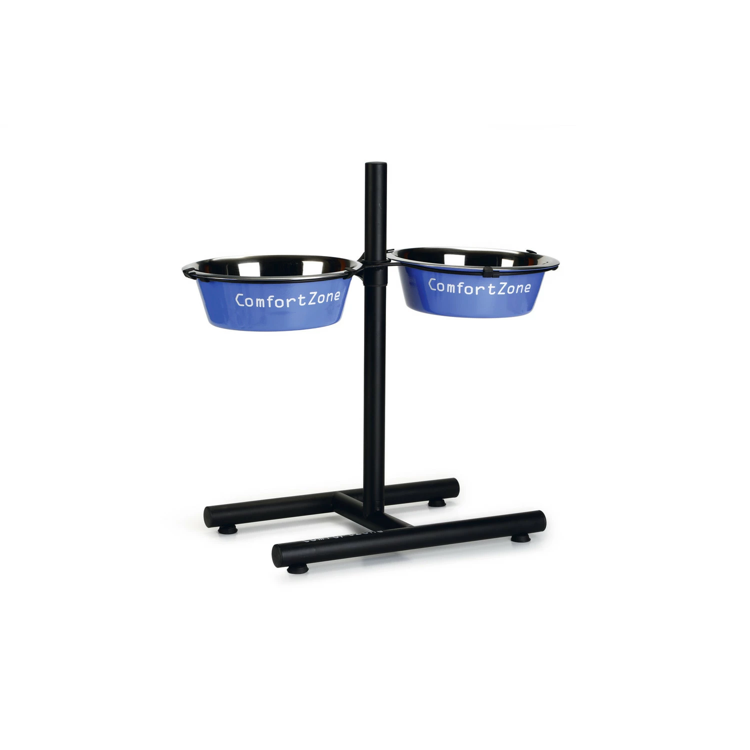 Beeztees Beeztees Voerstandaard Hond - Comfort - H-model - 2x25 Cm - Blauw 3 Beeztees Beeztees Voerstandaard Hond - Comfort - H-model - 2x25 Cm - Blauw