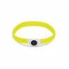 Beeztees Brede LED Halsband Hond - Verstelbaar - 65 X 2.5 Cm - Geel - Lichtgevende Halsband