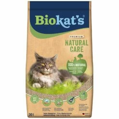 Biokat Biokat's Natural Care Kattenbakvulling - 30 Liter -Puur Winkel biokat biokats natural care kattenbakvulling 30 li 2