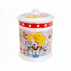 Blond Amsterdam Blond Voorraadpot Kat - Keramiek - 16 X 16 X 22.5 Cm