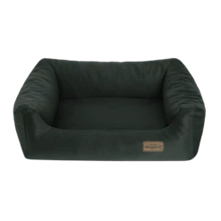 D-tails Hondenmand Velvet - Donkergroen