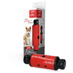Eat Slow Live Longer Feed And Treat Roller - Rood - L - 23 X ø 8 Cm 11 Eat Slow Live Longer Feed And Treat Roller - Rood - L - 23 X ø 8 Cm -Puur Winkel eat slow live longer feed and treat roller rood l 4