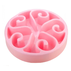 Eat Slow Live Longer Original - Schrokbak - Roze - Large ø 30 Cm