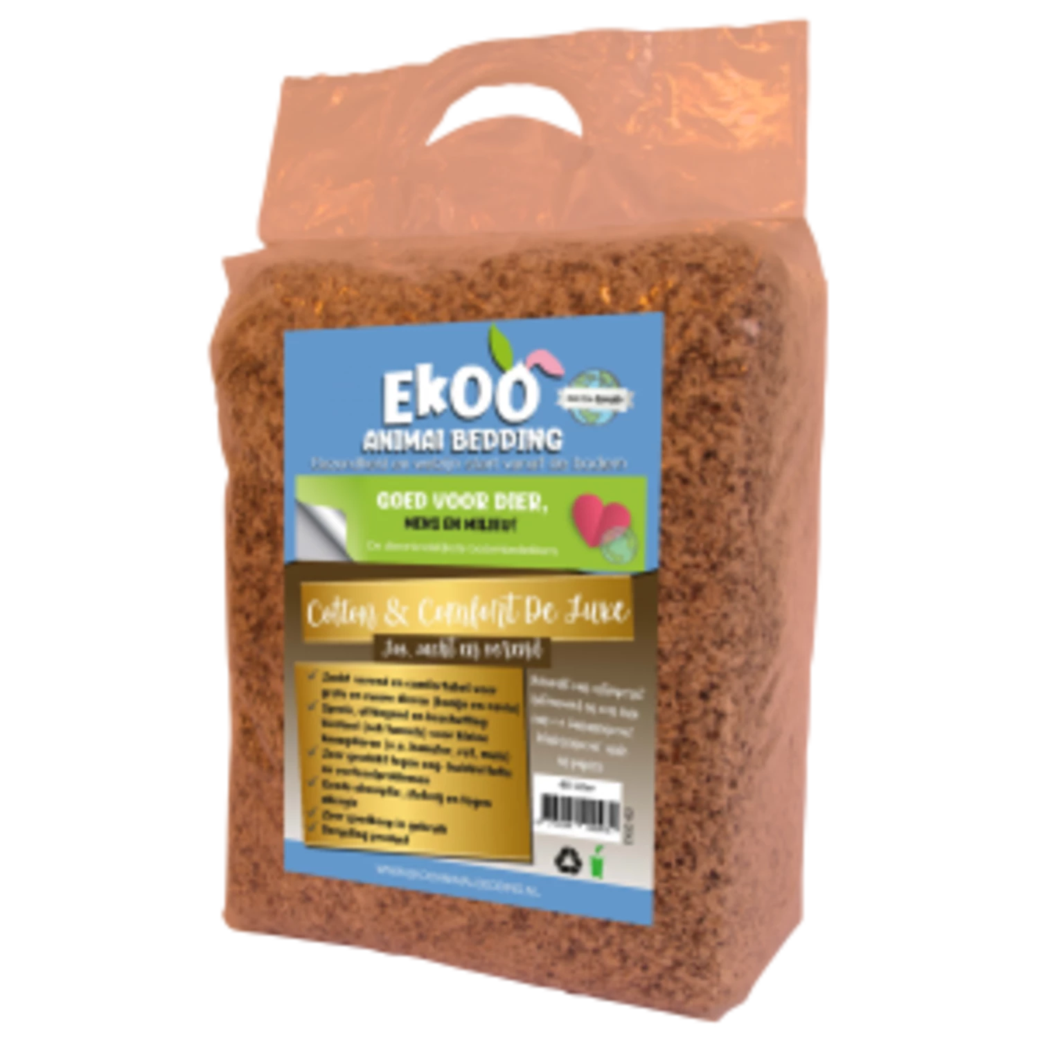 EKOO Animal Bedding Ekoo Cotton&comfort Deluxe 4 EKOO Animal Bedding Ekoo Cotton&comfort Deluxe - Afbeelding 2