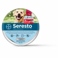 Elanco Seresto Teken- En Vlooienband Hond - Large - 70 Cm - 2 Stuks - Duo Verpakking