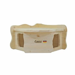 Elmato Elmato Houten Hoekhuis Malaga - 32x32x20 Cm