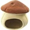 Elmato Elmato Terracotta Paddenstoel Voor Hamsters - 17 X 15 Cm -Puur Winkel elmato elmato terracotta paddenstoel voor hamsters
