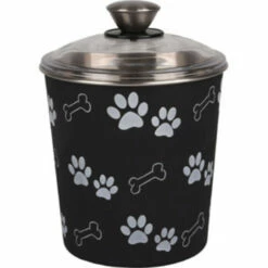 Flamingo Flamingo Snackpot Met Deksel Kena - Zwart - 16 Cm - 1900 Ml