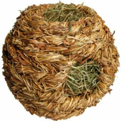 Flamingo Grasnest Country Bal Met Hooi - 15 Cm - 140 Gram