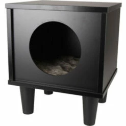 Flamingo Kubus Donum - Zwart - 34x30x40,5 Cm