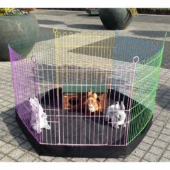 Gebr. De Boon Boon Bodemhoes Met Opstaande Rand Voor Ren Met 6 Panelen Van 67x60 Cm - Zwart