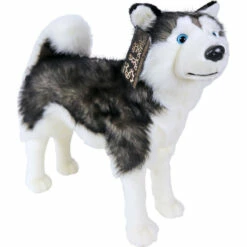 Gebr. De Boon Boony Natural Decoration Husky Pluche Staand - 53 Cm
