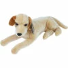 Gebr. De Boon Boony Natural Decoration Labrador Blond Pluche Liggend - 53 Cm -Puur Winkel gebr de boon boony natural decoration labrador blo 2