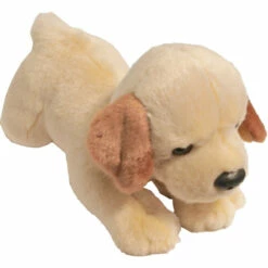 Gebr. De Boon Boony Natural Decoration Labrador Blond Pluche Liggend - 20 Cm