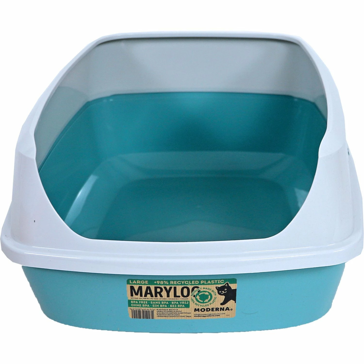 Gebr. De Boon Open Kattenbak Maryloo Met Instap - 39x50.2x22 Cm - Aquarelle 4 Gebr. De Boon Open Kattenbak Maryloo Met Instap - 39x50.2x22 Cm - Aquarelle - Afbeelding 2