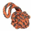 Happy Pet Happy Pet Nuts For Knots Extreme - Grijs/Oranje Bal Tugger - 60 Cm -Puur Winkel happy pet happy pet nuts for knots extreme grijs o 1