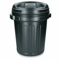 Homestyle Homestyle Voerton Met Draaisluiting - Zwart -Puur Winkel homestyle homestyle voerton met draaisluiting zwar 1