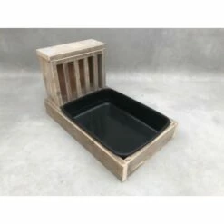 Houten Hooiruif L Met Toilet - Steigerhout XL