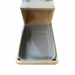 Houten Hooiruif M Met Toilet - Handgemaakt In Nederland -Puur Winkel houten hooiruif m met toilet handgemaakt in nederl 2