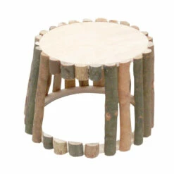 Hugro Houten Boshut L - 17 Cm Hoog - Doorsnede 30-26