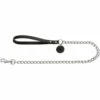 Hunter Hunter Hondenriem Ketting - Leren Handvat Zwart -Puur Winkel hunter hunter hondenriem ketting leren handvat zwa