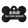 IMARC Hondenpenning – Bot – Bad To The Bone! – Zwart -Puur Winkel imarc hondenpenning bot bad to the bone zwart