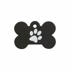 IMARC Hondenpenning – Bot – Poot - Zwart -Puur Winkel imarc hondenpenning bot poot zwart 2