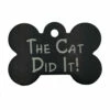 IMARC Hondenpenning – Bot – The Cat Did It! – Zwart -Puur Winkel imarc hondenpenning bot the cat did it zwart