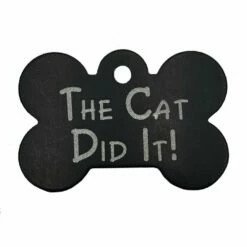 IMARC Hondenpenning – Bot – The Cat Did It! – Zwart -Puur Winkel imarc hondenpenning bot the cat did it zwart 2