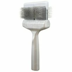 Koll ActiVet Borstel CoatGrabber Krachtig - Zilver - Dubbel