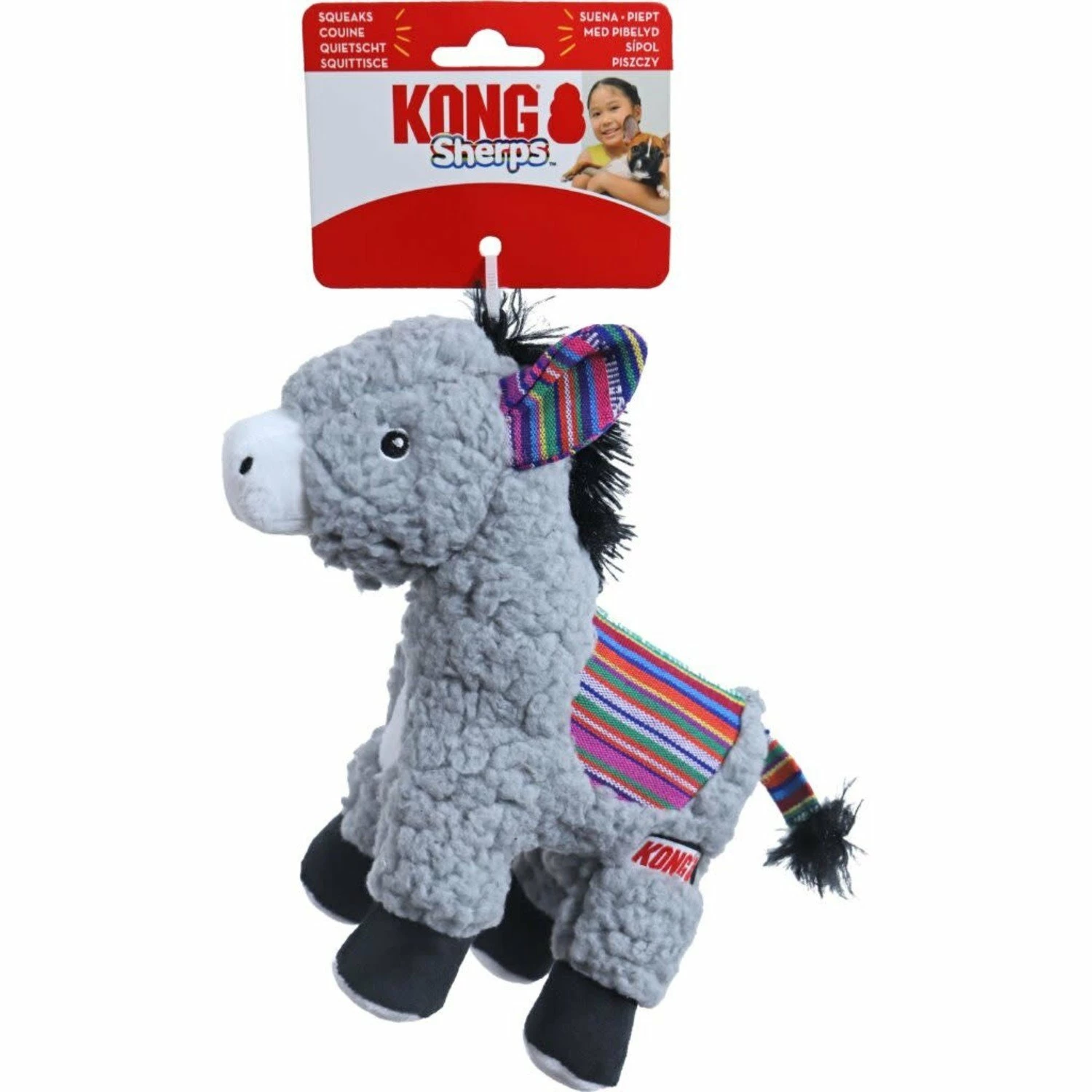 Kong Kong Sherps Donkey M - 33x25x9 Cm 4 Kong Kong Sherps Donkey M - 33x25x9 Cm - Afbeelding 2