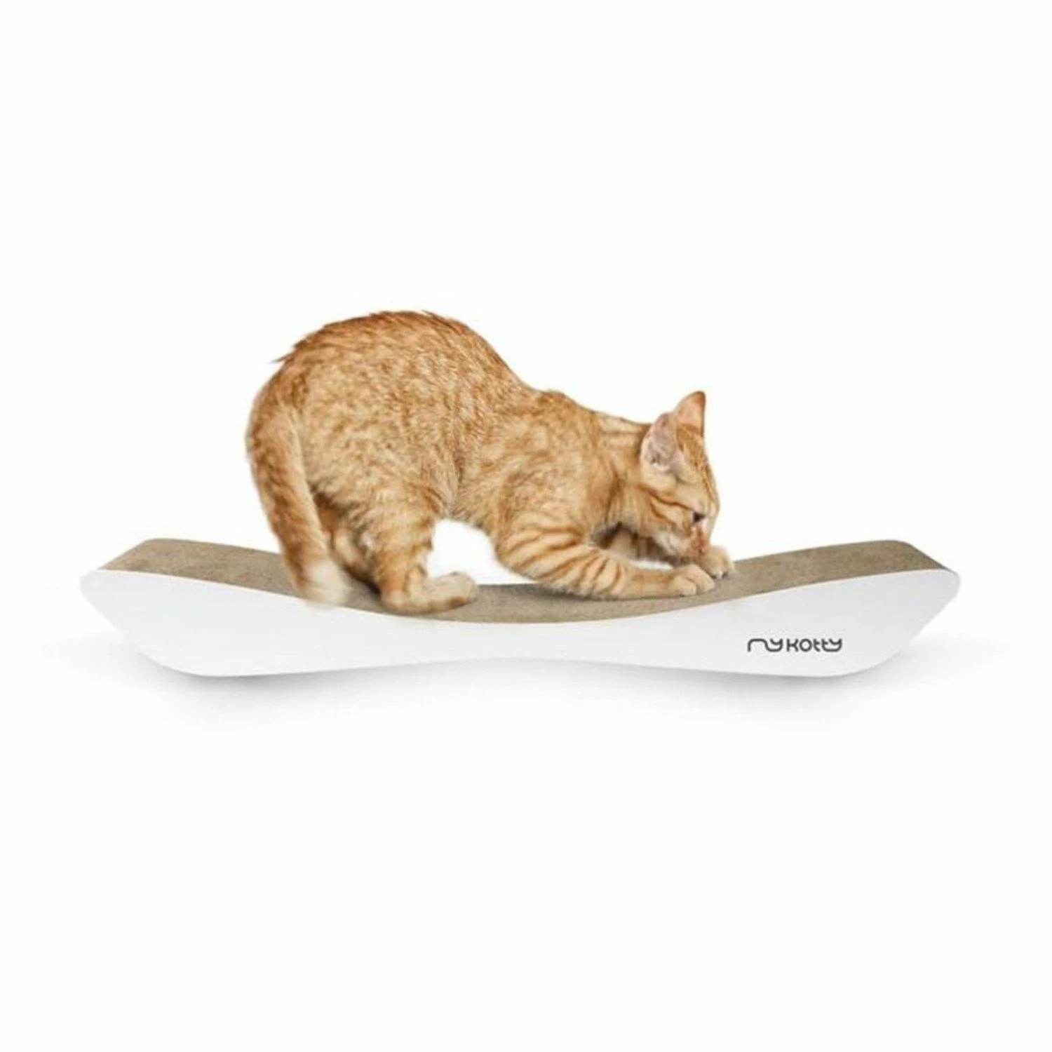 MyKotty MyKotty TOBI - Krabmeubel Karton - White - 59x25x6.5 Cm 4 MyKotty MyKotty TOBI - Krabmeubel Karton - White - 59x25x6.5 Cm - Afbeelding 2