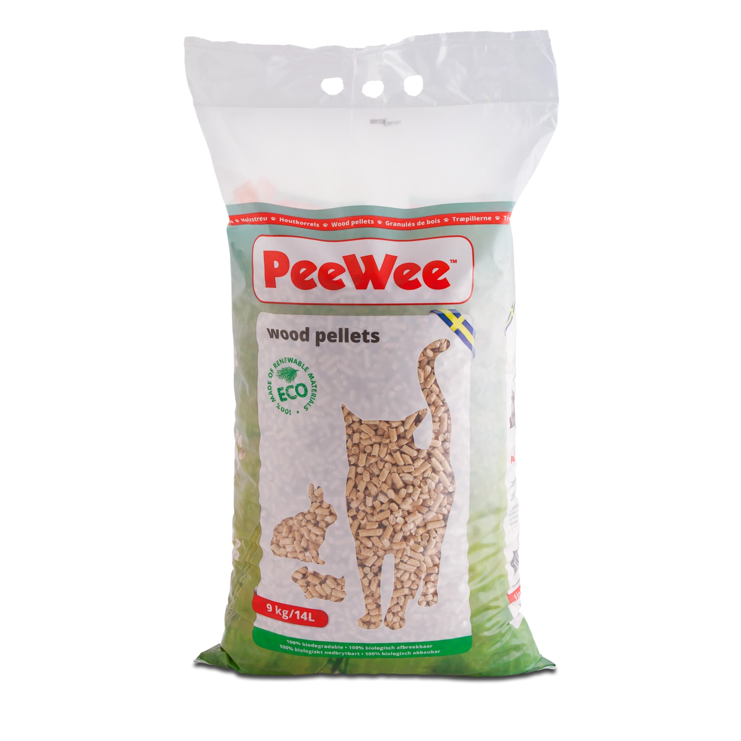 PeeWee PeeWee Houtkorrels - 9 Kilo 5 PeeWee PeeWee Houtkorrels - 9 Kilo - Afbeelding 3