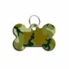 Pet Scribe Hondenpenning - Camouflage Bot - Groen -Puur Winkel pet scribe hondenpenning camouflage bot groen