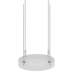 Plantenplateau Rond - Wit - S -Puur Winkel plantenplateau rond wit s 3