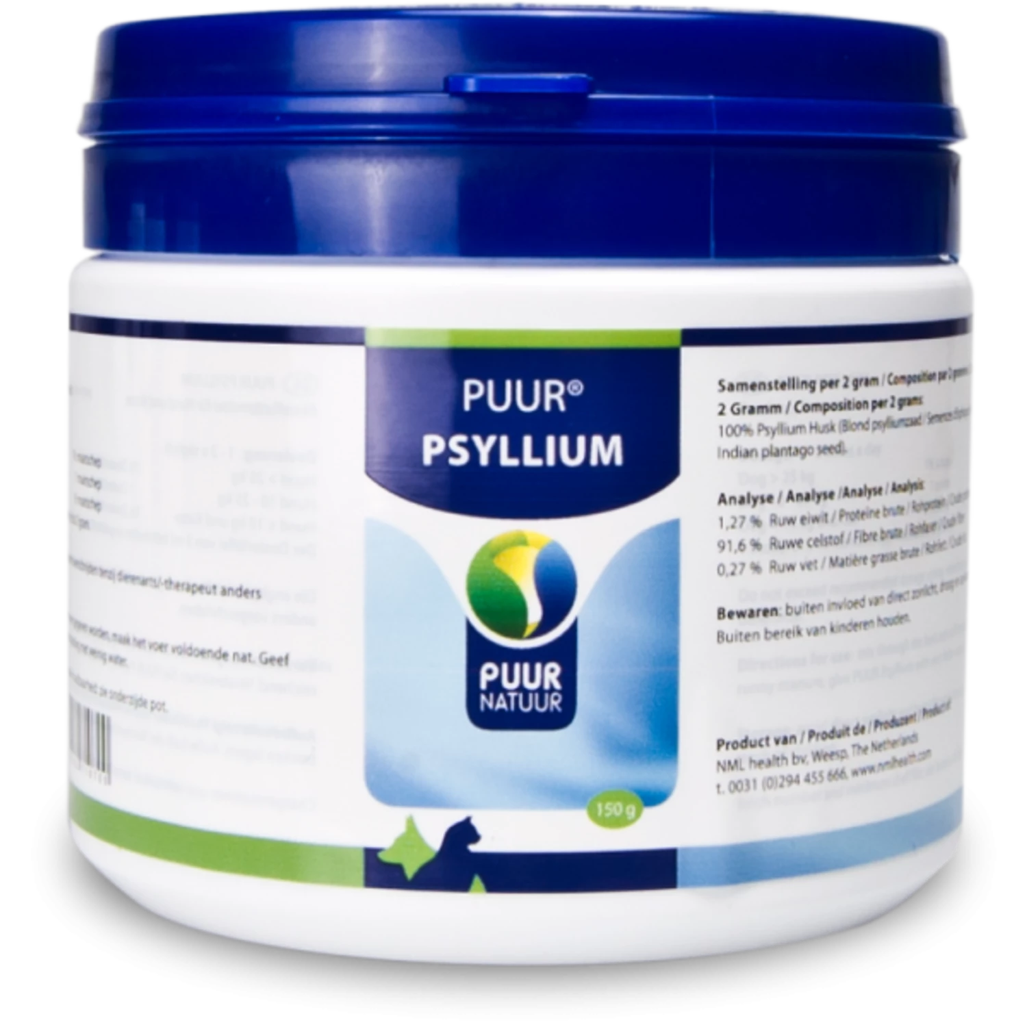 PUUR Puur Psyllium - 150gr 3 PUUR Puur Psyllium - 150gr