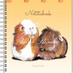 Roosje Rosalie Notitieboekje Olivia En Muffin - A5 Formaat -Puur Winkel roosje rosalie notitieboekje olivia en muffin a5 f 3