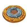 Snuffelmat Rond - 48 Cm - Cookie Blue Orange -Puur Winkel snuffelmat rond 48 cm cookie blue orange