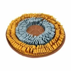 Snuffelmat Rond - 48 Cm - Cookie Blue Orange -Puur Winkel snuffelmat rond 48 cm cookie blue orange 2