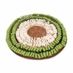 Snuffelmat Rond - 48 Cm - Cookie White Green