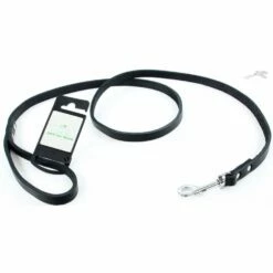 Tijssen Hondenriem Vetleer Zwart -Puur Winkel tijssen hondenriem vetleer zwart 2