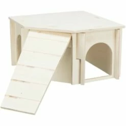 Trixie Houten Hoekhuis Thore - 30x18x30 Cm