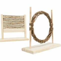 Trixie Trixie Behendigheidsset Hout - 28x26x12 Cm -Puur Winkel trixie trixie behendigheidsset hout 28x26x12 cm 2