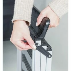 Trixie Trixie Hondenloopplank Telescopisch - 40x78-175 Cm - 6.8 Kilo - Zwart-grijs -Puur Winkel trixie trixie hondenloopplank telescopisch 40x78 1 3