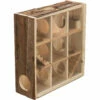 Trixie Trixie Houten Speeltoren Schorshout - 30x30x10 Cm -Puur Winkel trixie trixie houten speeltoren schorshout 30x30x1